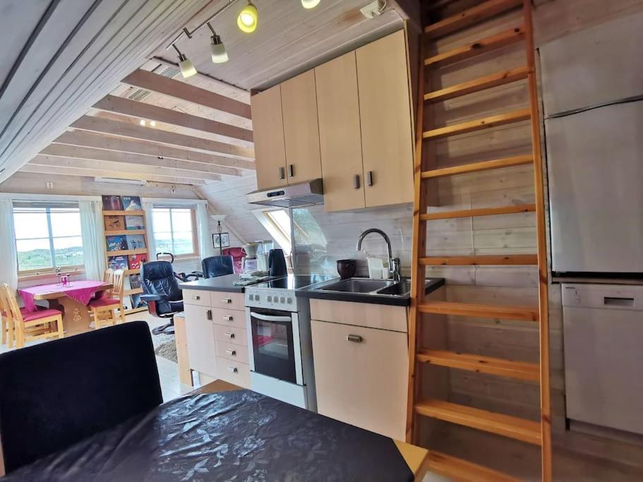 Topfloor Apartment Separate Entranc Nice View Stord Fitjar Экстерьер фото