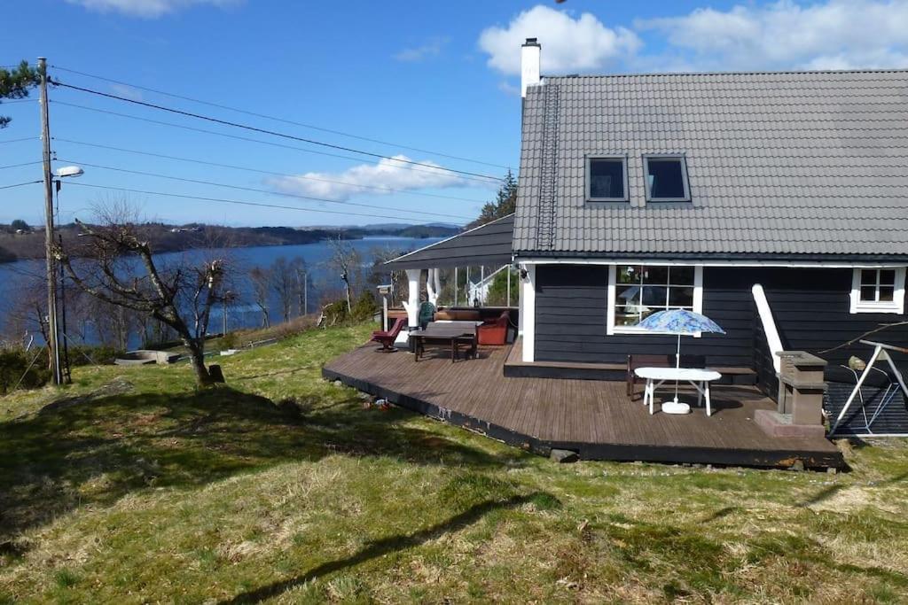 Topfloor Apartment Separate Entranc Nice View Stord Fitjar Экстерьер фото