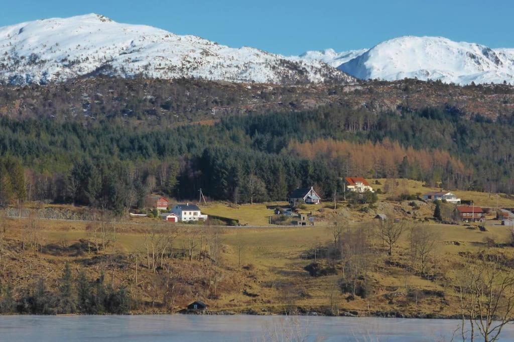 Topfloor Apartment Separate Entranc Nice View Stord Fitjar Экстерьер фото